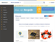 Tablet Screenshot of bergeijk.allesvan.nl