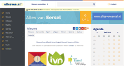 Desktop Screenshot of eersel.allesvan.nl