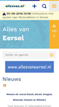 Mobile Screenshot of eersel.allesvan.nl