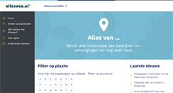 Desktop Screenshot of oosterhout.allesvan.nl