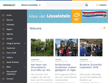 Tablet Screenshot of ijsselstein.allesvan.nl